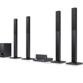 LG - LG 850 Wattage 5.1 Channel 4 Tall Speakers