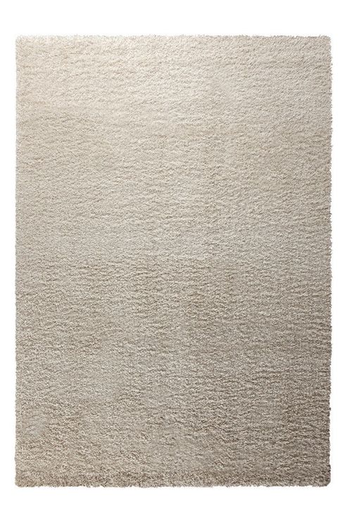 Image of Esprit Cosy Glamour White Woven Rug - 160 Cm X 225 Cm (5 Ft 3 In X 7 Ft 5 In)