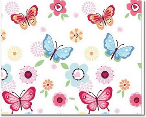 Image of Butterfly Canvas Wall Art, 40 X 50 Cm