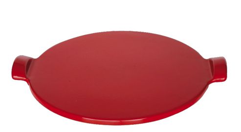 Image of Emile Henry 30cm Pizza Stone, Rouge Red