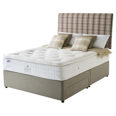 Image of Rest Assured Pocket 2000 Latex 2 Drawer Storage Divan Super King