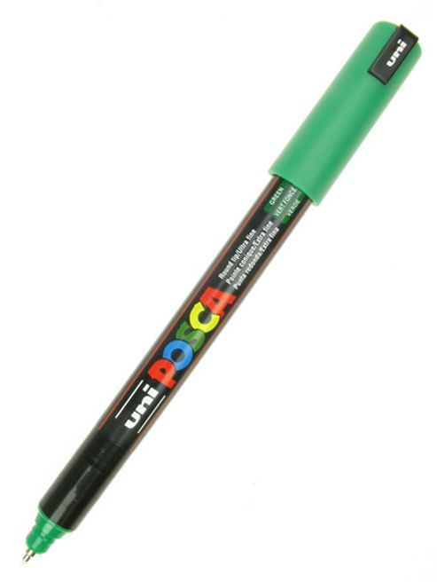Image of Uni Pc-1mr Posca Marker Ultra Fine Green