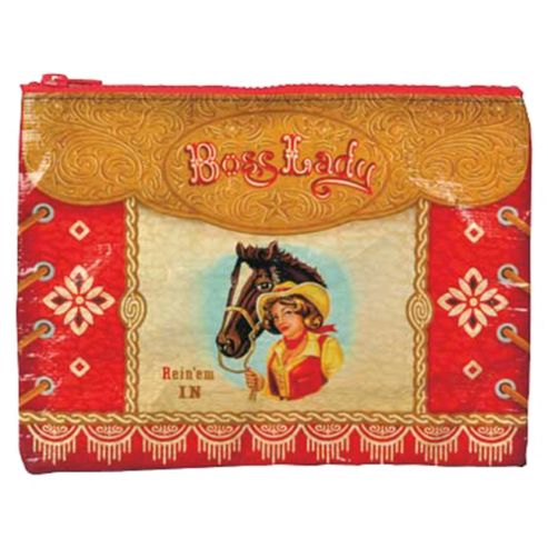 Image of Blue Q Zipper Pouch Boss Lady