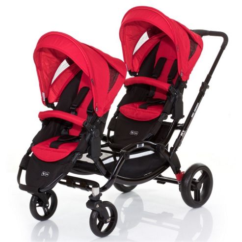 Image of Abc Design Zoom Tandem Pushchair (cranberry)