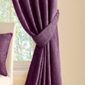 Montgomery Vogue Pair of Tiebacks in Aubergine