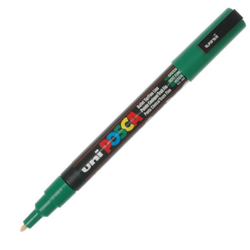 Image of Uni Pc-3m Posca Marker Green