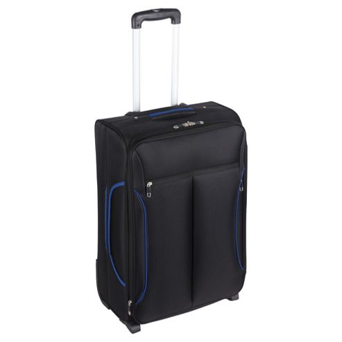 Image of Tesco Lightweight Suitcase, Black Medium
