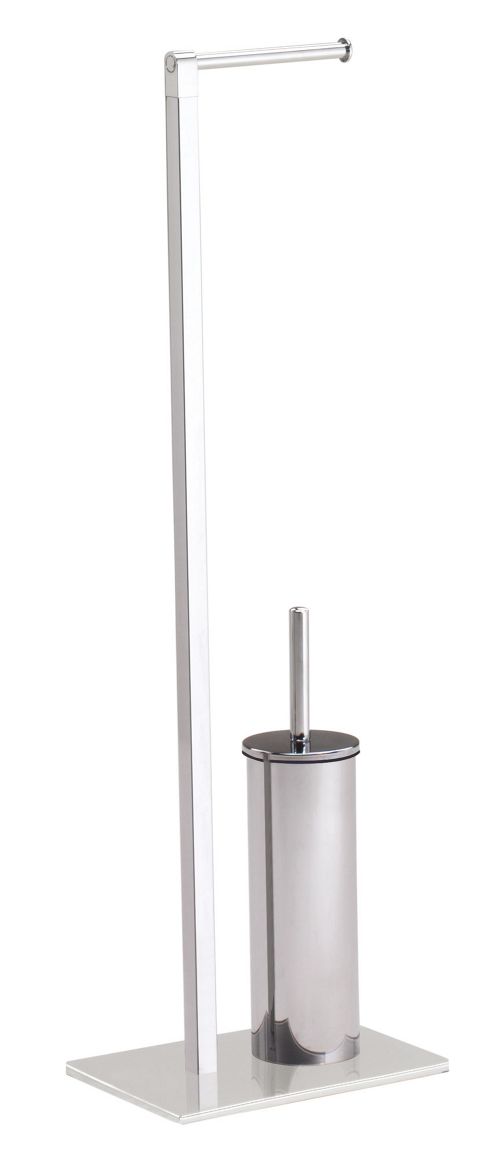 Image of Gedy Maine Bathroom Butler In Chrome