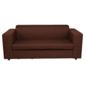 Stanza Fabric Sofabed Chocolate