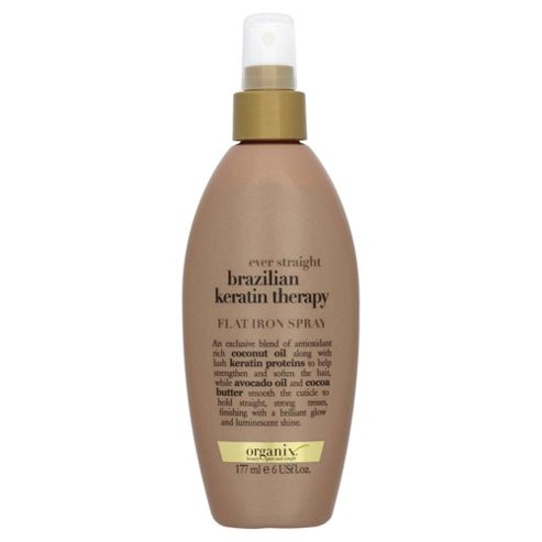 Image of Organix Brazilian Keratin Flat Iron Spray 177ml