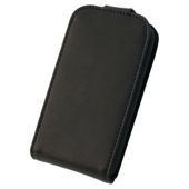 Tortoise™ Genuine Leather Flip Case iPhone 3GS Black