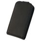 Tortoise™ Genuine Leather Flip Case iPhone 3GS Black
