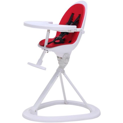 Image of Ickle Bubba Orb Highchair (white/red)