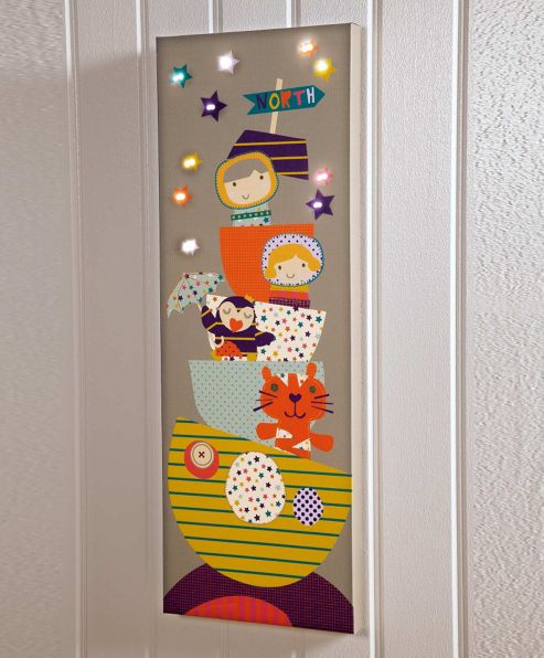 Image of Mamas & Papas - Timbuktales - Led Canvas Picture