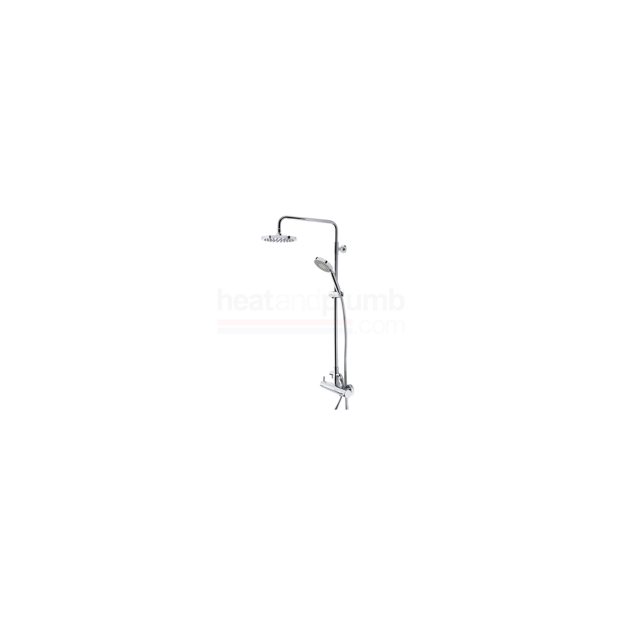 Tavistock Kinetic Thermostatic Bar Shower Valve with Round Shower Head & Multi Function Handset at Tesco Direct