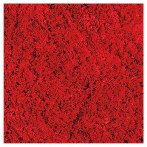 Image of Tesco Soft Shaggy Rug 120 X 170cm, Berry