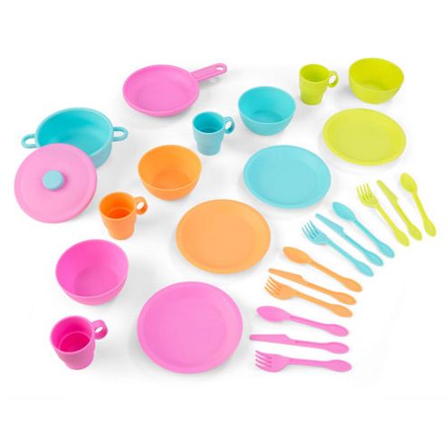 Image of Kidkraft 27-piece Bright Cookware Set