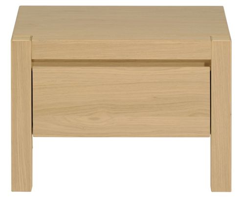 Image of Parisot West 1 Drawer Bedside Table