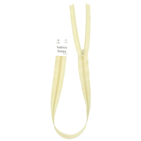 Image of Dress Zip - 51cm - Sand
