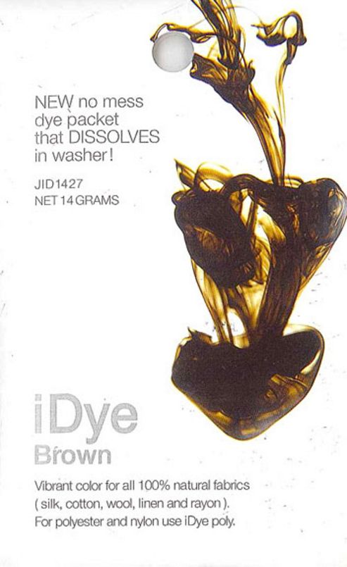 Image of Jacquard Idye Fabric Dye - Brown