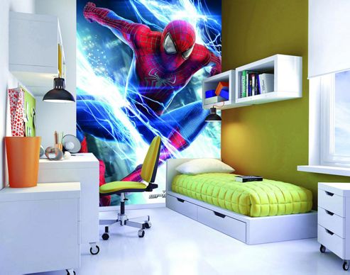 Image of 1wall Kids Spiderman Wall Mural