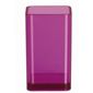 Spirella Cubo Tooth Mug Tumbler - Clear Fuchsia