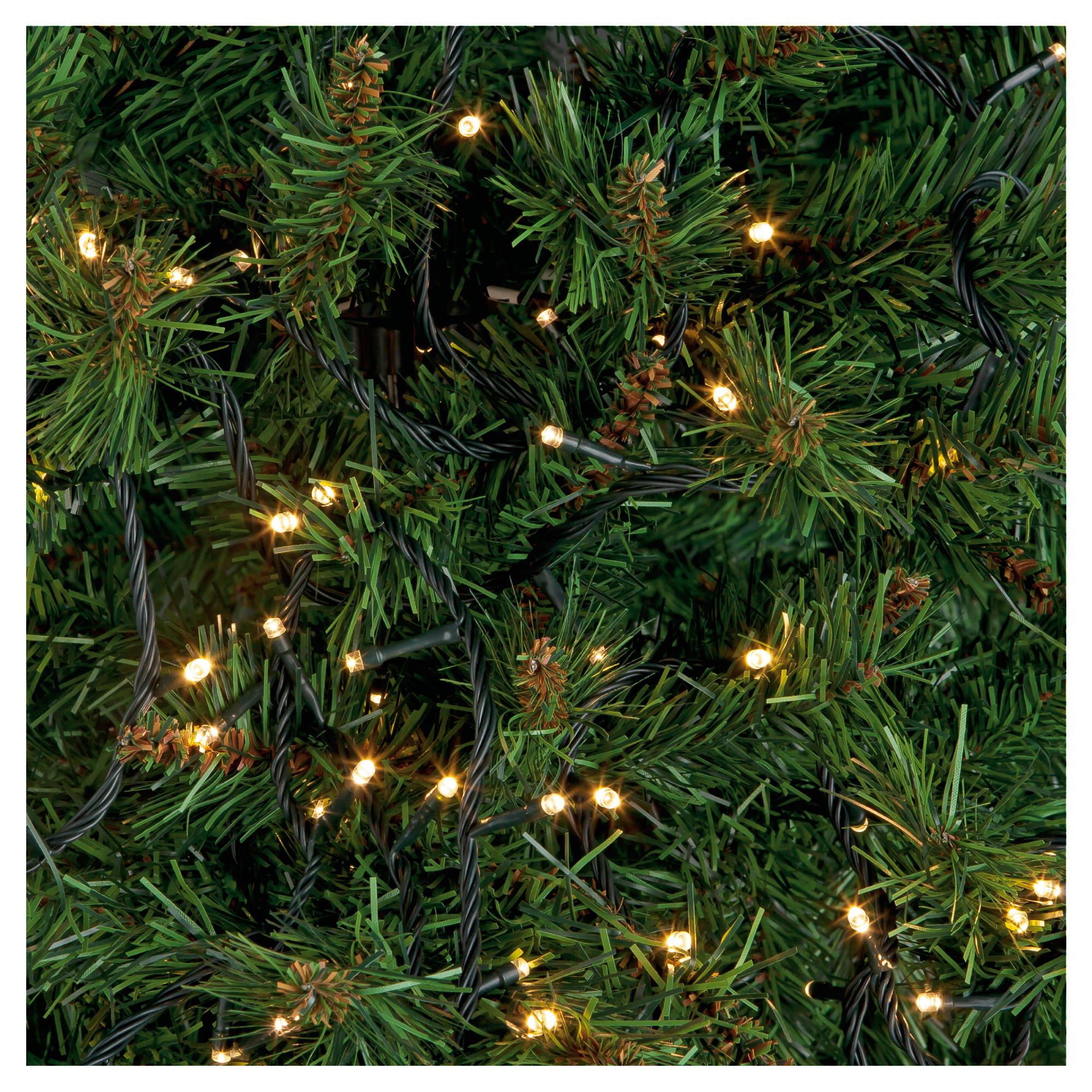 Tesco 300 Led Clear Multi-function Christmas Lights