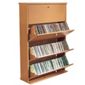 Techstyle Media Storage Cupboard - Beech