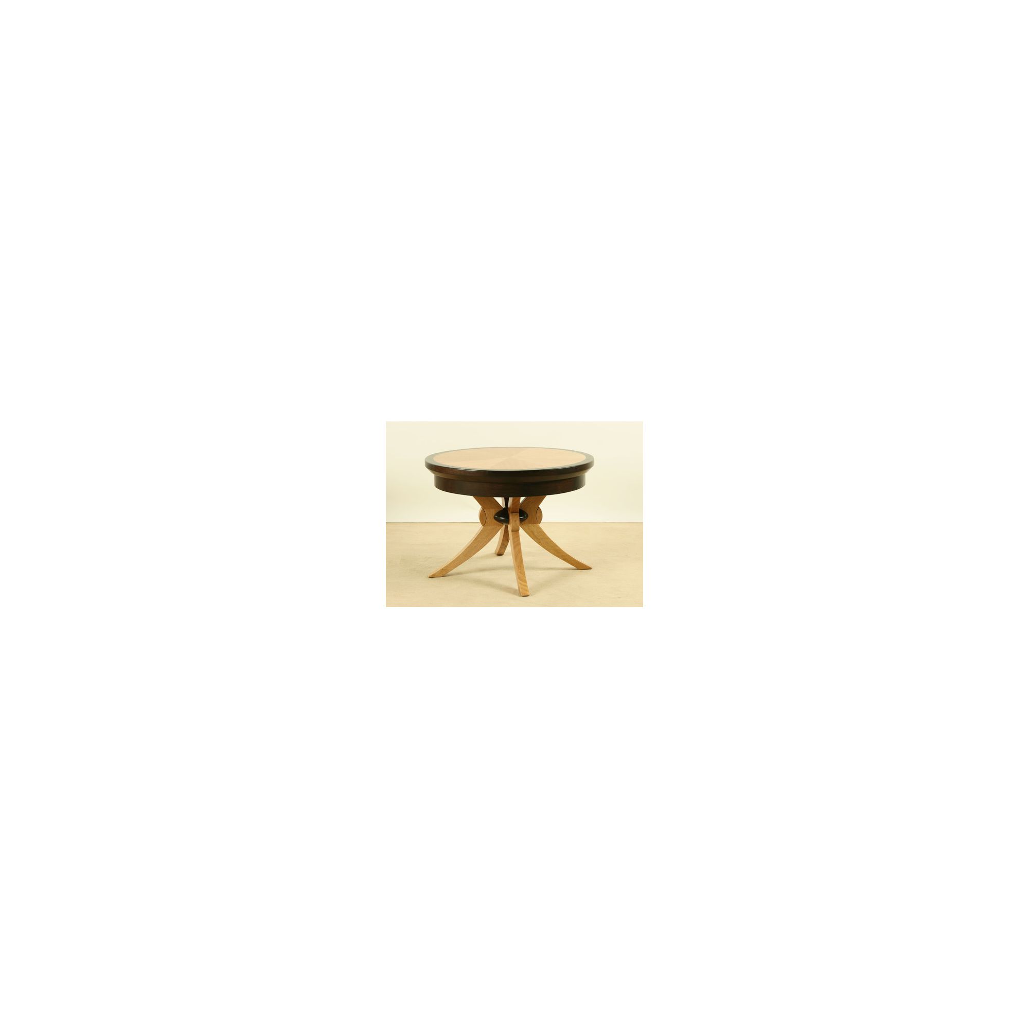 Wildwood Loanne Round Lamp Table in Solid Eucalyptus at Tescos Direct