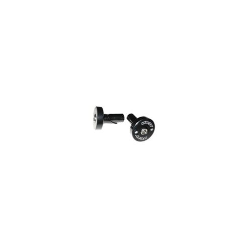 Image of Acor Alloy Bar End Plugs: 18mm Silver