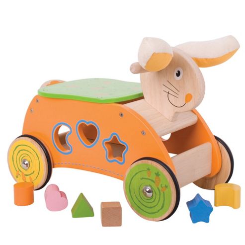 Image of Bigjigs Toys Bb030 Bunny Ride On