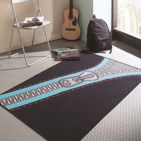 Image of Matrix Themes Zipper Multi 100x160 Nylon Cm Rug