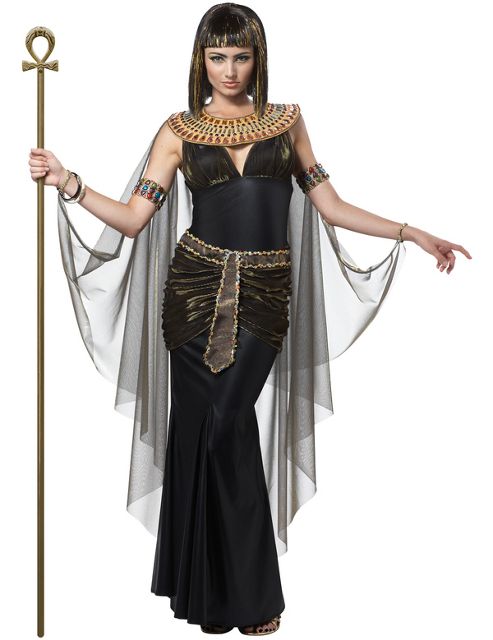 Image of Black Cleopatra Costume Extra Large