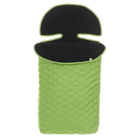 Image of Obaby Zuzu Quilted Footmuff (lime)