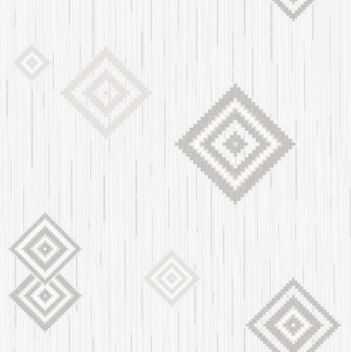 Image of Muriva Eton Motif Wallpaper - Grey