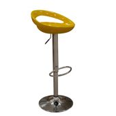 Crescent Yellow Breakfast Bar Stool