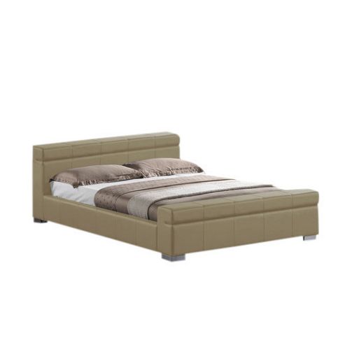 Image of House Additions Durham Bed Frame - Stone - King (5')