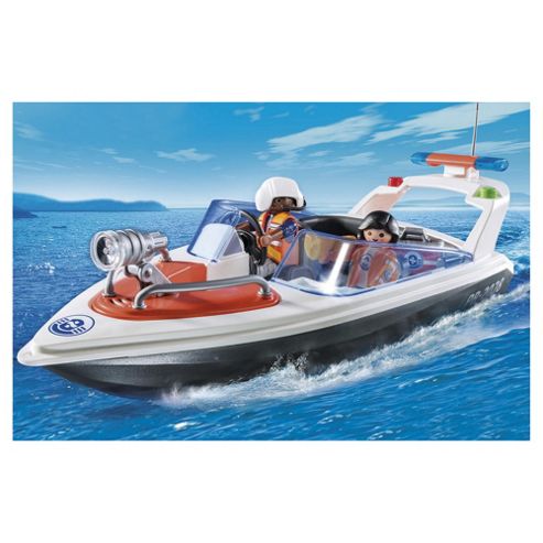 Image of Playmobil Coast Guard Speedboat 5625