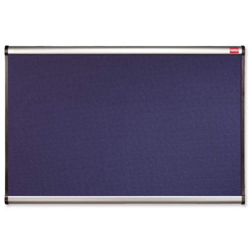 Image of Quartet Prestige Noticeboard Diamond Mesh With Aluminium Finish W1200xh900mm Blue Ref Qbr444a