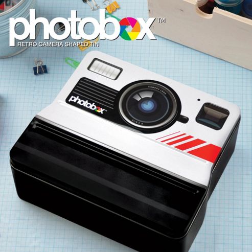 Image of Photobox Retro Camera Tin