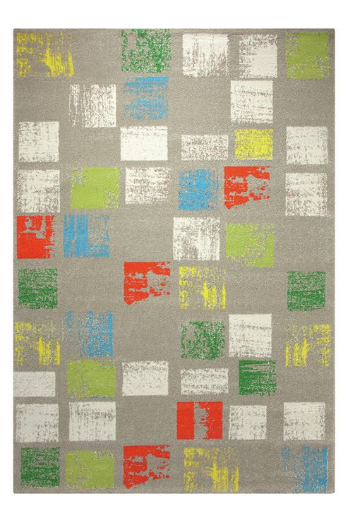 Image of Esprit Cuadros Taupe Woven Rug - 133 Cm X 200 Cm (4 Ft 4 In X 6 Ft 7 In)