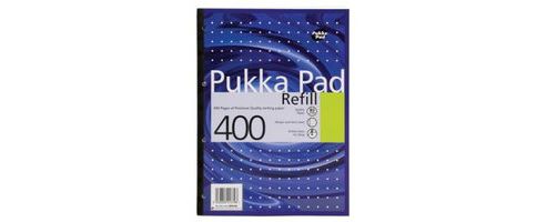 Image of Pukka Pad Refill Pad A4 400 Pages Blue Ref400