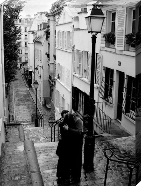 Image of Le Baiser Large Canvas Print