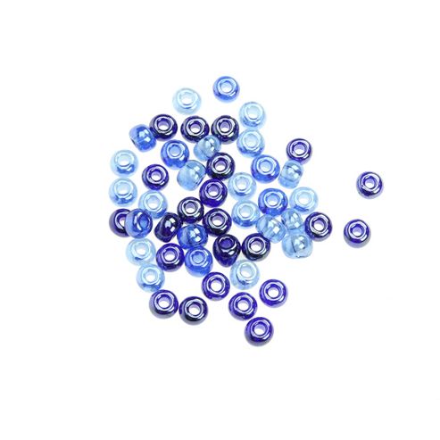 Image of Czech Seed Bead 2/0 Blue/sapphire