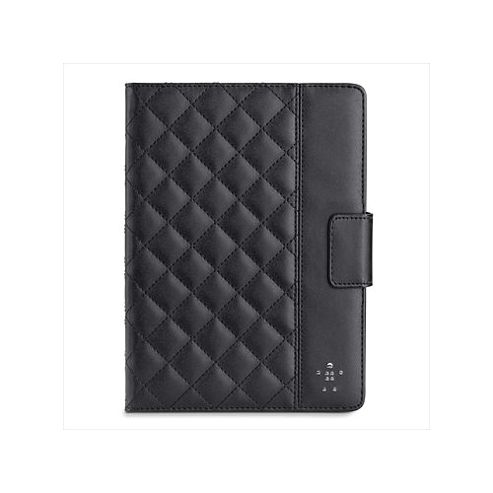 Image of Belkin Quilted Cover Case With Stand For Ipad Air (black)