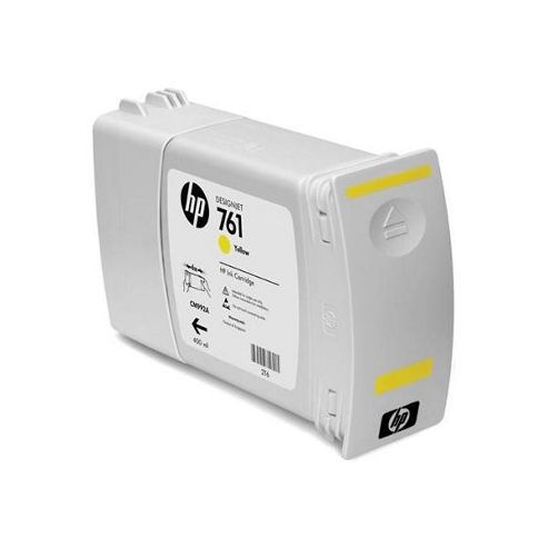 Image of Hp 761 3-pack 400-ml Yellow Designjet Ink Cartridge