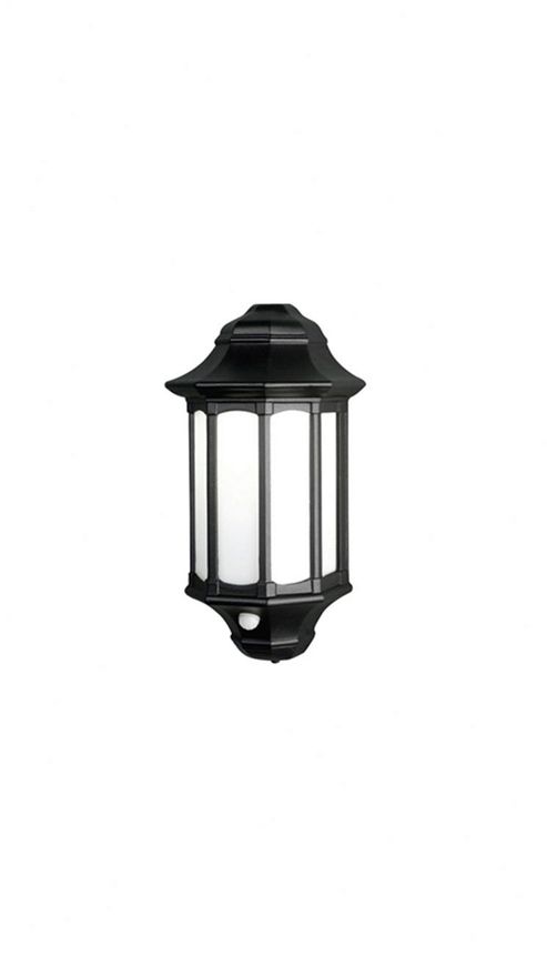 Image of Elstead Lighting Azure 1 Light Outdoor Wall Lantern - Black