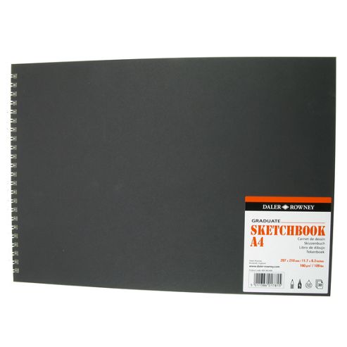 Image of Daler Rowney Graduate Sketchbook Value A4 - 210mm X 149mm Landscape