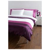 Tesco Cosmo Double Duvet Set, Purple