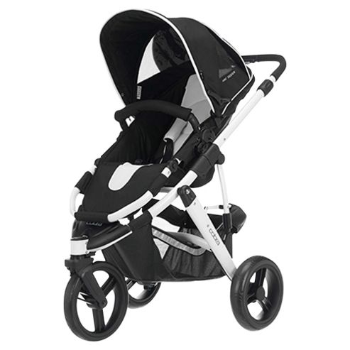 Image of Abc Design Cobra 3 Wheel Pram & Pushchair, White/black